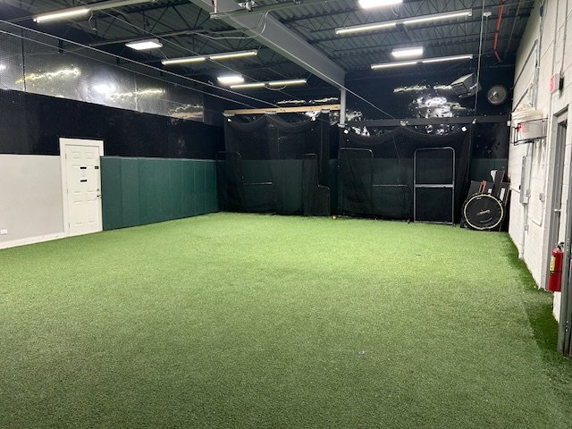 Batting cage 1 at Earned Run Training Academy